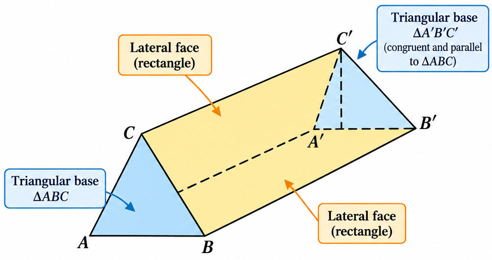 Example of a triangular prism