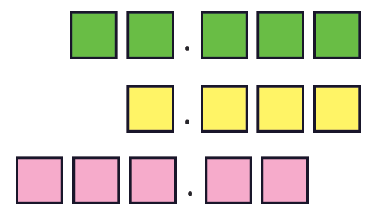 Digits 4, 1, 8, 2, and 5 for number arrangement