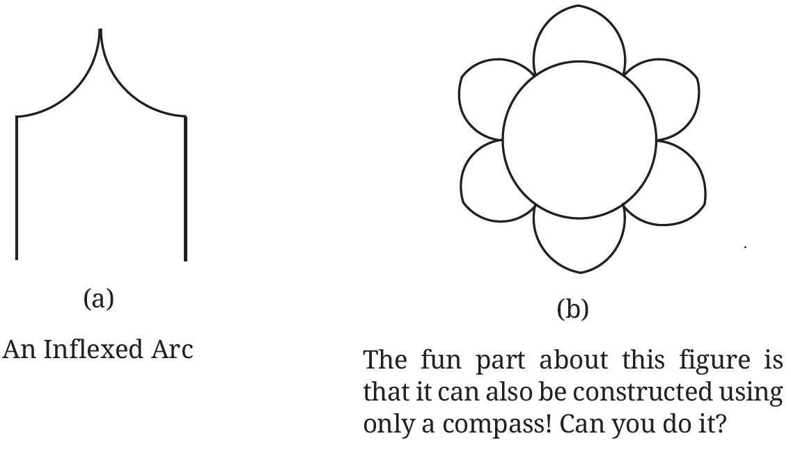 Geometric figures (a) and (b)