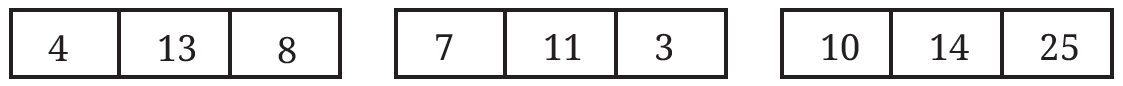 A sample number pyramid structure Question 1